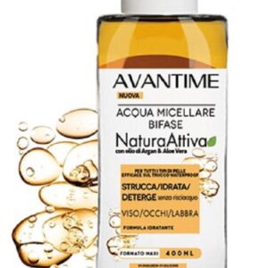 AVANTIME ACQUA MICELLARE BIFASE NATURA ATTIVA ARGAN 400 ML