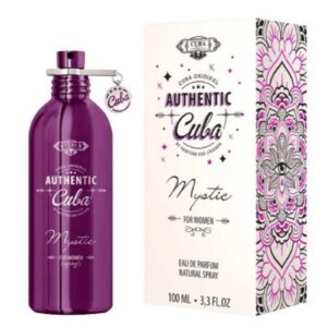 CUBA AUTHENTIC FOR WOMEN MYSTIC EDP 100 ML VAPO OGNI 6PZ TESTER OMAGG