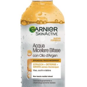 GARNIER ACQUA MICELLARE BIFASE CON OLIO ARGAN 100 ML