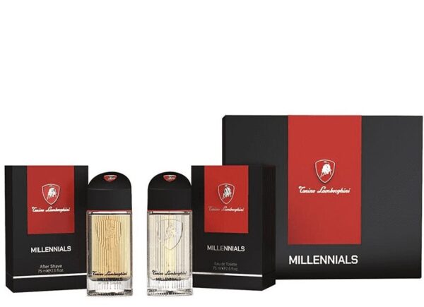 TONINO LAMBORGHINI MILLENNIALS COFFRET EDT 75ML + A/S 75 ML