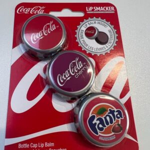 MARKWINS LIP SMASKER BALSAMO LABBRA TRIO COCA-COLA BOTTLE CAP