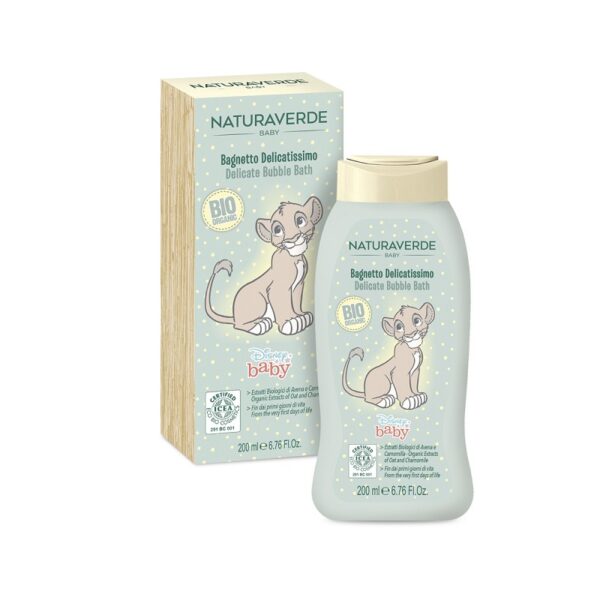 NATURAVERDE BAGNETTO DELICATISSIMO DISNEY BABY SIMBA 200 ML