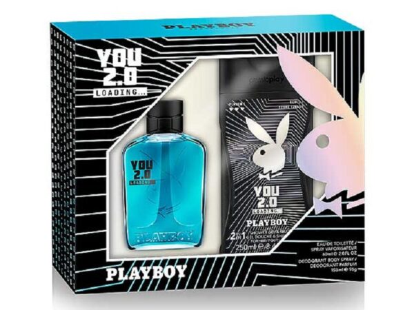 PLAYBOY YOU 2.0 LOADING COFFRET UOMO EDT 60ML+ S/G 250 ML