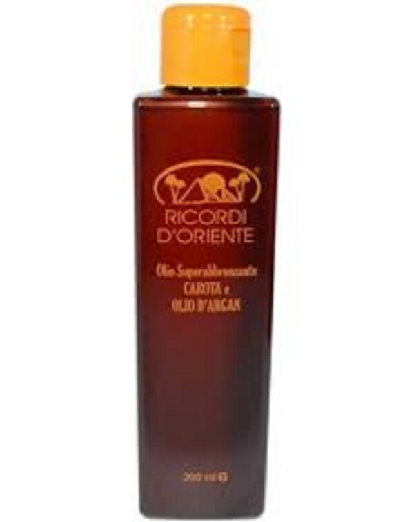 RICORDI D'ORIENTE OLIO SUPERABBRONZ CAROTA E OLIO D'ARGAN 200ML