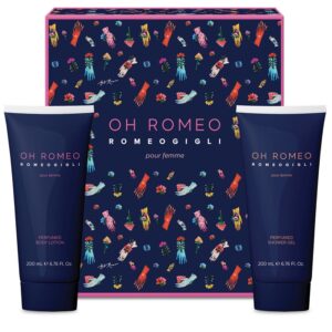 ROMEO GIGLI OH ROMEO COFFRET FEMME B/L 200ML+S/G 200ML