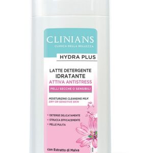 CLINIANS LATTE DETERGENTE IDRATANTE CON ESTRATTO DI MALVA 200ML