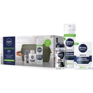 NIVEA MEN SENSITIVE KIT COF A/S100ML+SCHIUMA B.200ML+DEO ROLL50ML+BEAU