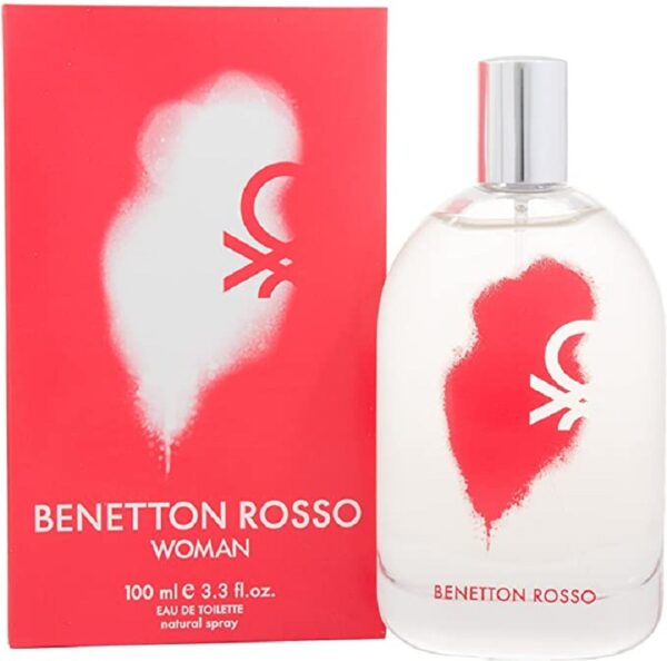 BENETTON ROSSO WOMAN EDT 100ML VAPO
