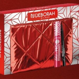 DEBORAH POCHETTE MASCARA LIKE PRO IALURONICO + EYELINER 24H 2023