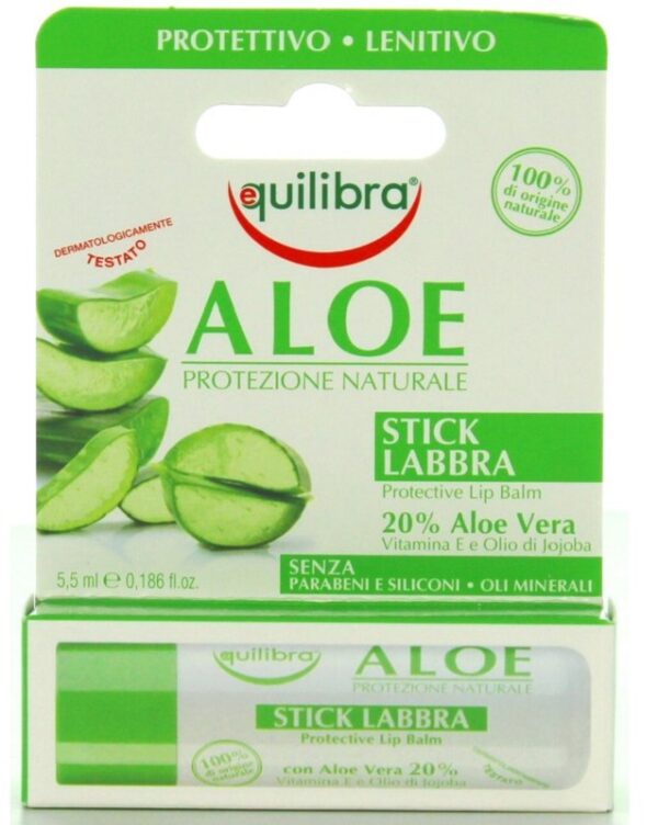 EQUILIBRA ALOE STICK LABBRA PROTETTIVO LENITIVO 5