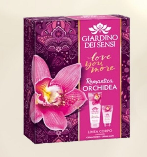 GIARDINO DEI SENSI COFF.ORCHIDEA B/L 250ML+CREMA MANI 75ML