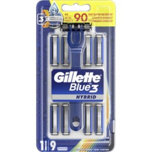 GILLETTE BLUE3 RASOIO + 9 RICARICHE