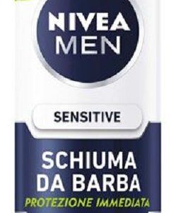 NIVEA MEN SENSITIVE SCHIUMA DA BARBA PROTEZIONE IMMEDIATA 200ML