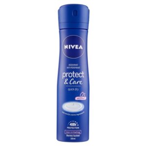 NIVEA DEO PROTECT & CARE 0% ALCOHOL  150ML SPRAY