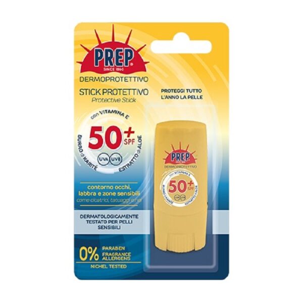 PREP SUN STICK PROTETTIVO LABBRA E OCCHI CON VITAMINA E SPF50+  9ML