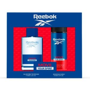 REEBOK MOVE YOUR SPIRIT COFFRET EDT 100ML + DEO 150 ML