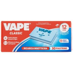 VAPE CLASSIC 30 PIASTRINE 12H