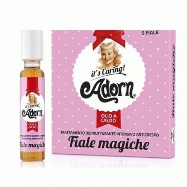 ADORN VINTAGE OLIO A CALDO 5 FIALE MAGICHE ANTICRESPO