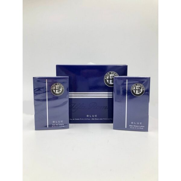 ALFA ROMEO BLUE COFFRET EDT 75 ML +A/S BALM 75 ML