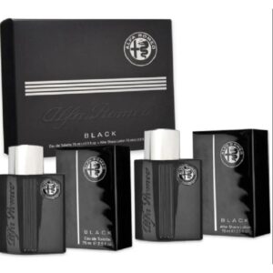 ALFA ROMEO BLACK COFFRET EDT 75 ML +A/S 75 BALM ML