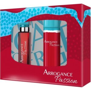 ARROGANCE PASSION ROSSA COFFRET EDT 30ML VAPO + DEO SPRAY 150ML