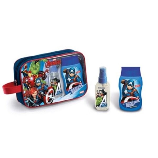 AVENGERS COFFRET EDT 90ML+BAGNOSCHIUMA -SHAMPOO 200ML+ POCHETTE