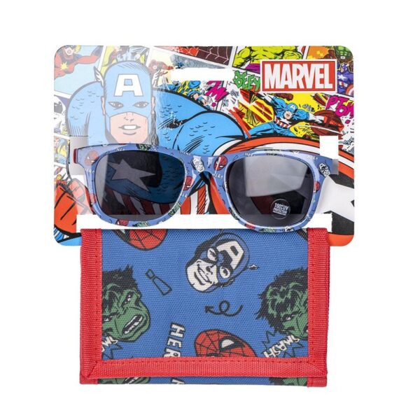 AVENGERS COFFRET PORTAFOGLIO + OCCHIALI DA SOLE