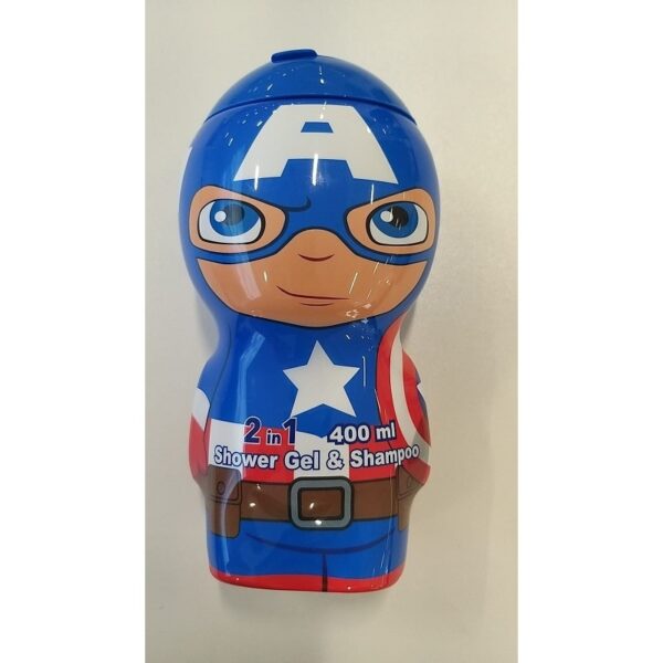 AVENGERS CAPITAN AMERICA 2D 2IN1 S/G 400ML