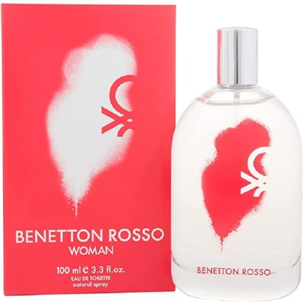 BENETTON ROSSO WOMAN EDT 100ML VAPO - immagine 2