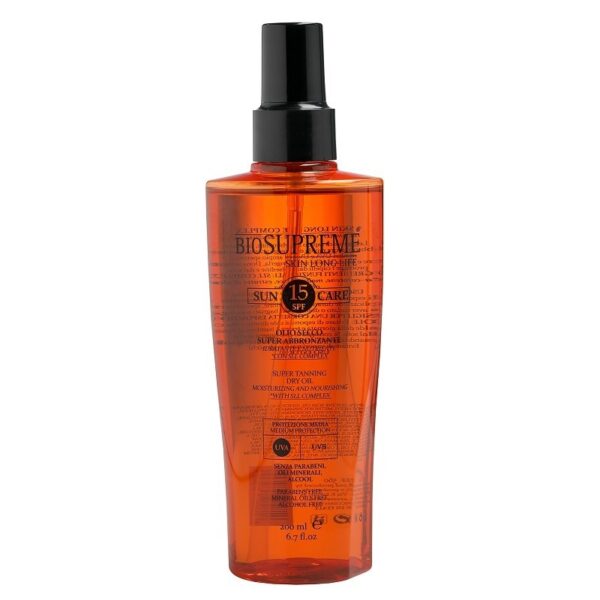 BIOSUPREME SUN OLIO SECCO SUPER ABBRONZANTE SPF15  200 ML