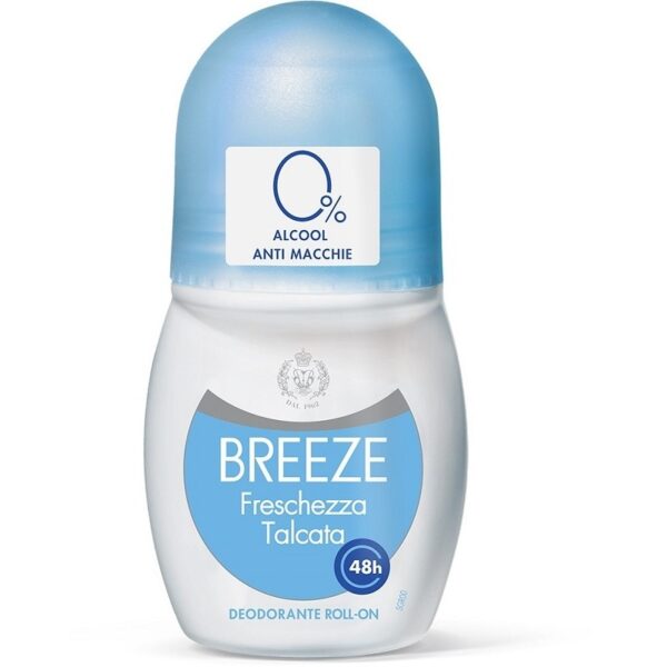 BREEZE DEO ROLL-ON FRESCHEZZA TALCATA 50 ML