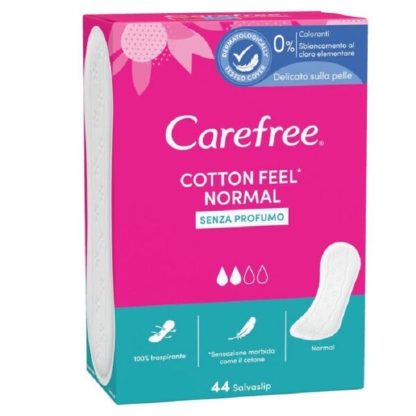 CAREFREE SALVASLIP COTTON NORMAL 44 PZ