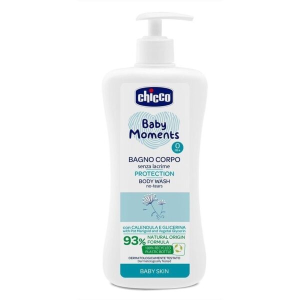 CHICCO BABY MOMENTS BAGNO CORPO PROTECTION CALENDULA E GLICERINA 500ML