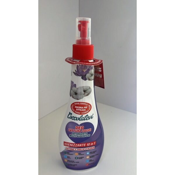 COCCOLATEVI DEO 10 IN 1 COTONE E GIGLIO D'ACQUA 300 ML SPRAY