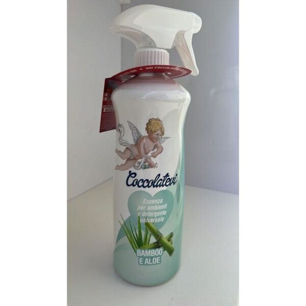 COCCOLATEVI ESSENZA AMBIENTI E DETERGENTE UNIVERSALE BAMBOO ALOE 750ML