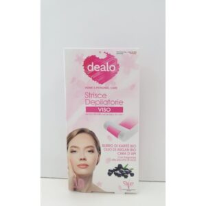 DEALO STRISCIE DEPILATORIE VISO BACCHE DI ACAI 10 PZ.