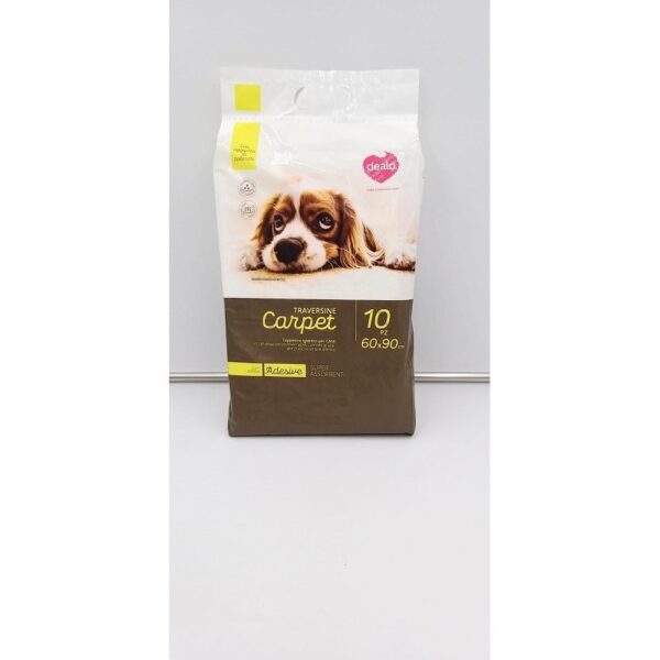 DEALO TRAVERSINE CARPET ADESIVE CANI 60X90 10PZ