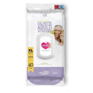 DEALO SALVIETTE ADULTI DETERGENTI XL 40PZ