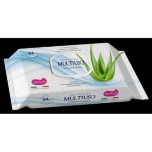 DEALO SALVIETTINE IMBEVUTE MULTIUSO ALOE 72PZ.