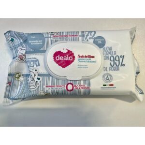 DEALO SALVIETTINE IMBEVUTE BABY 72PZ ACQUA XL