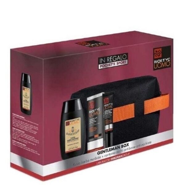 BIOETYC UOMO COFFRET FLUIDO BARBA 120 ml+CONTORNO OCCHI+BEAUTY