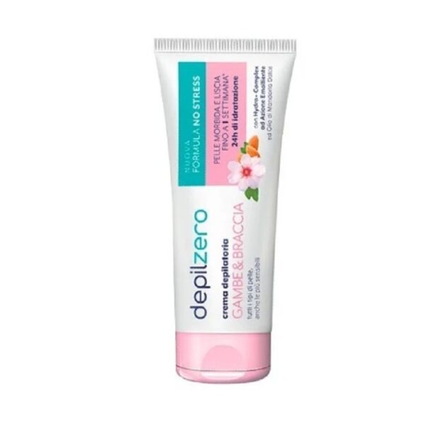 DEPILZERO CREMA DEPILATORIA GAMBE E BRACCIA CON OLIO MANDORLE 200ML