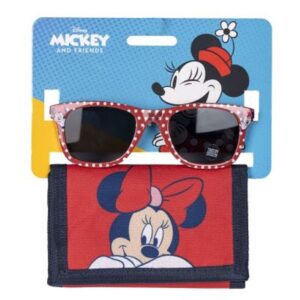 DISNEY MINNIE COFFRET PORTAFOGLIO + OCCHIALI DA SOLE