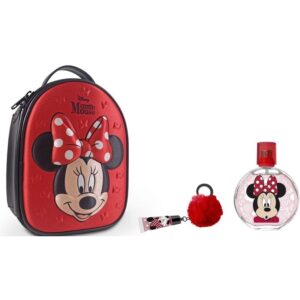 MINNIE ZIP CASE COFFRET EDT 100ML + LIP GLOSS+POMPOM PORTACHIAVI