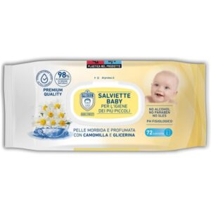 DR PROTEC SALVIETTE BABY PREMIUM QUALITY CAMOMILLA E GLICERINA 72PZ