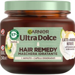 GARNIER ULTRA DOLCE HAIR REMEDY MASCHERA IDRATANTE MANDORLA 340ML