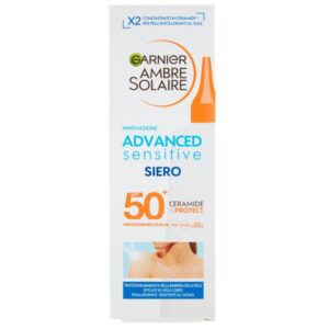 GARNIER AMBRE SOLAIRE ADVANCED SENSITIVE SERUM PROTETOR 50+ 125ML