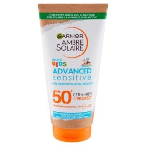 GARNIER AMBRE SOLAIRE KIDS ADVANCED SENSITIVE CERAMIDE 50+ 175ML