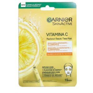 GARNIER SKIN ACTIVE MASCHERA IN TESSUTO IDRATANTE VITAMINA C