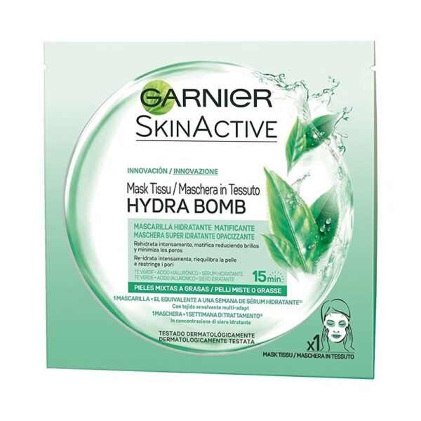 GARNIER HYDRA BOMB MASCHERA IN TESSUTO IDRATANTE OPACIZZANTE